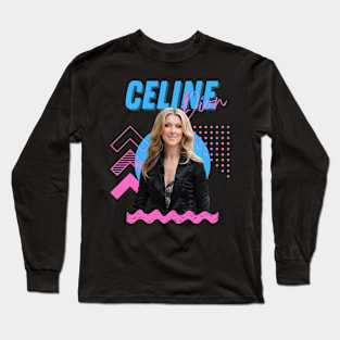 Celine dion***original retro Long Sleeve T-Shirt